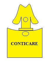 Conticare Plastic Bag Seals (Anchor-Shaped) color option 3